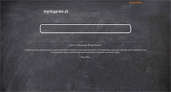 Desktop Screenshot of mysticgarden.ch